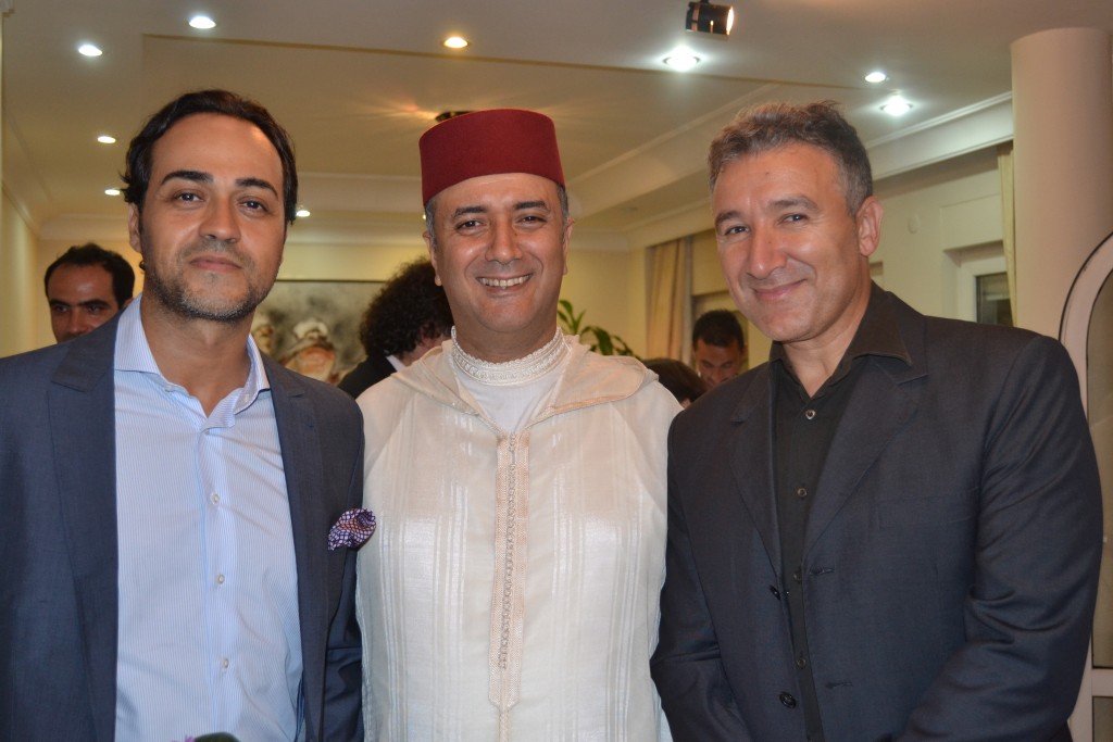 Khalid Sebti, directeur général de BSFT - Mohammed Sbihi, consul général - Boumedienne Boualaoui, directeur général Décathlon Turquie